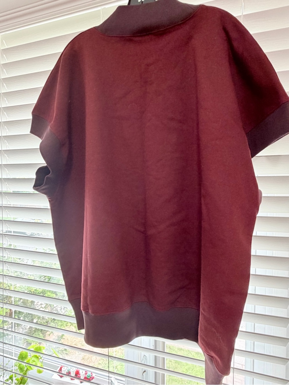 Dries Van Noten Crewneck Sweatshirt in Deep Burgundy